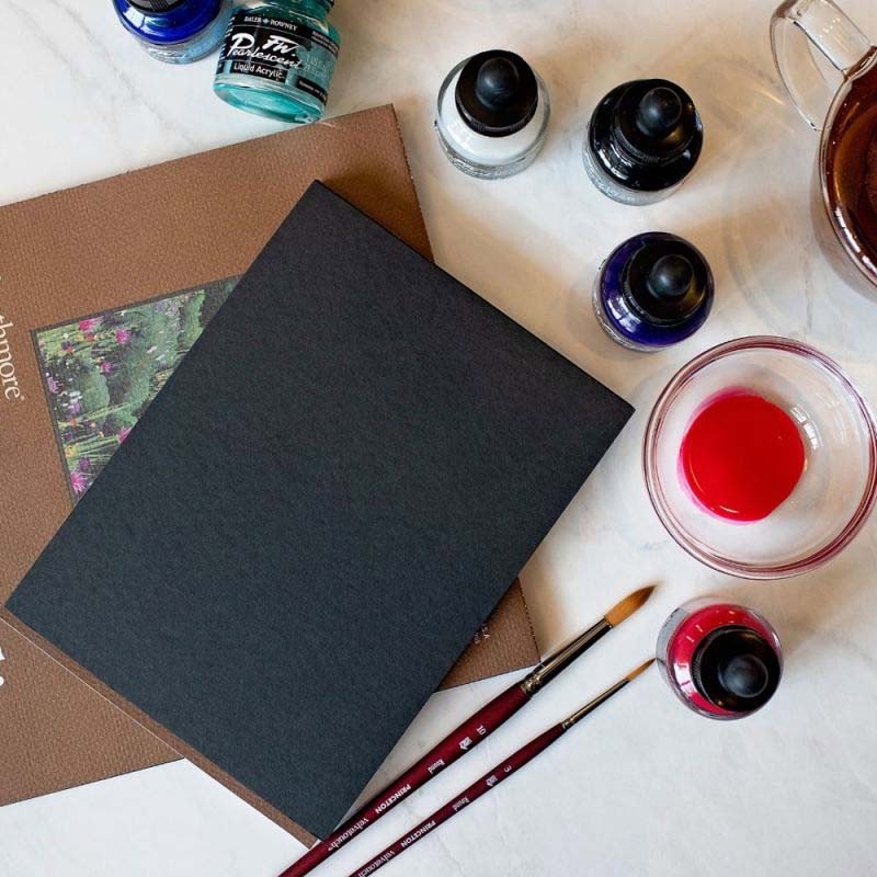 Strathmore 400 Series Mixed Media Black Paper Pads