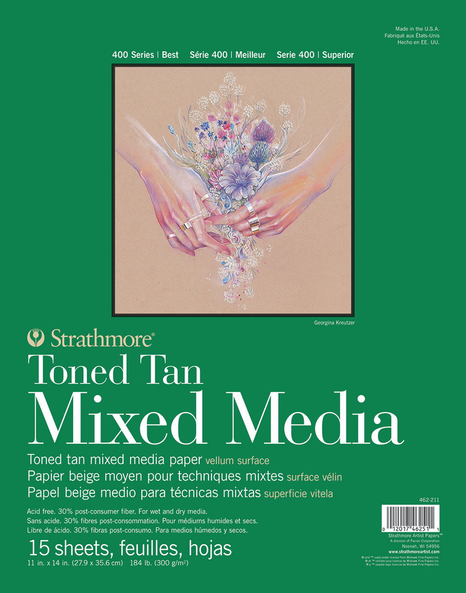 Strathmore 400 Series Toned Mixed Media Pads