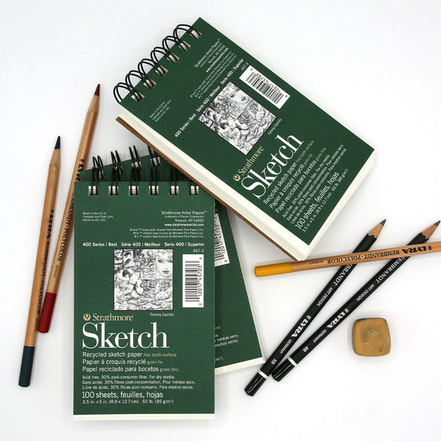Strathmore 400 Series Recycled Sketch Pads Strathmore 400 Series Recycled Sketch Pads