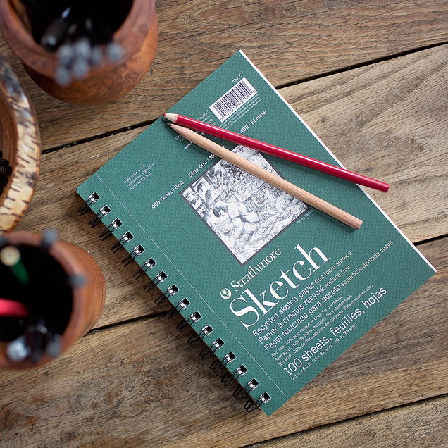 Strathmore 400 Series Recycled Sketch Pads Strathmore 400 Series Recycled Sketch Pads