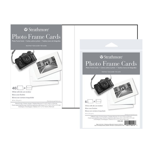 Strathmore Greeting Cards 5x6.875 inch Photo Frame Packs Strathmore Greeting Cards 5x6.875 inch Photo Frame Packs
