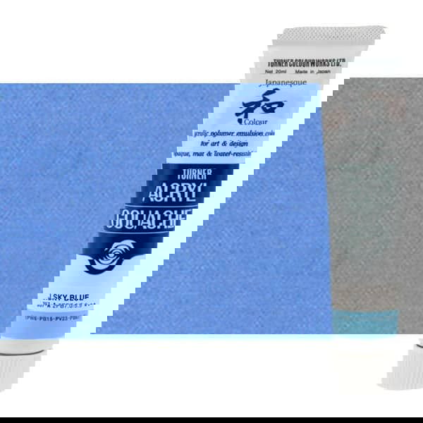 Turner Acryl Gouache Japanesque Sky Blue 20ml Tube - (200001611)