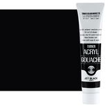 Turner Acryl Gouache Jet Black 100ml Tube - (73678)