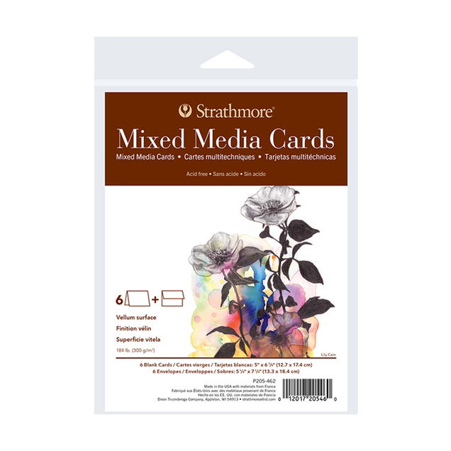 Strathmore Greeting Cards 5x6.875 inch Pack of 6 Strathmore Greeting Cards 5x6.875 inch Pack of 6