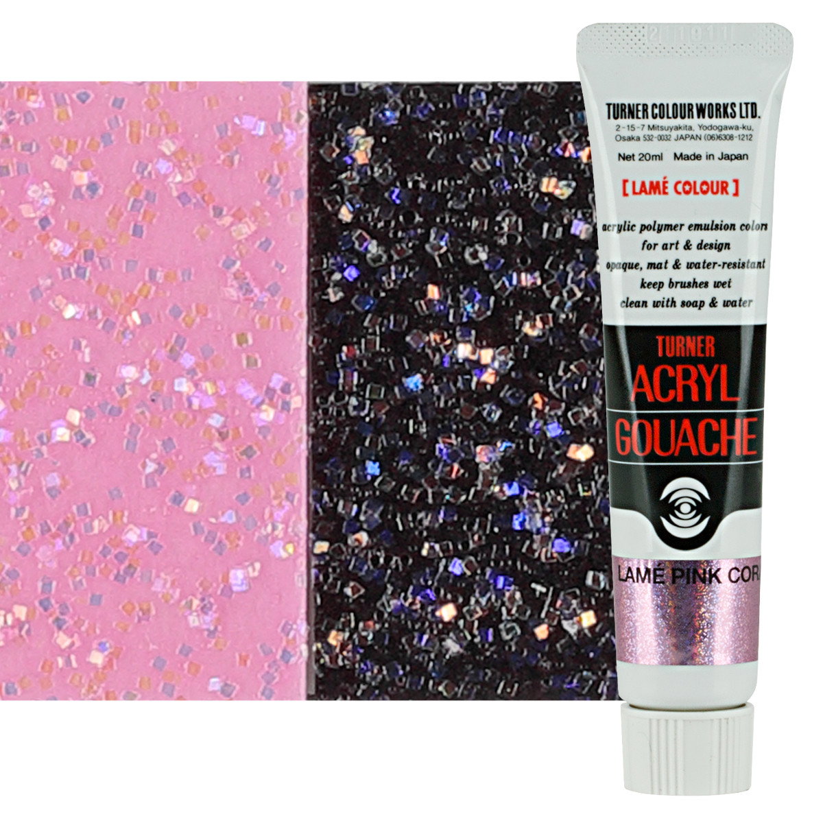 Turner Acryl Gouache Lame Pink Coral 20ml Tube - (73573)