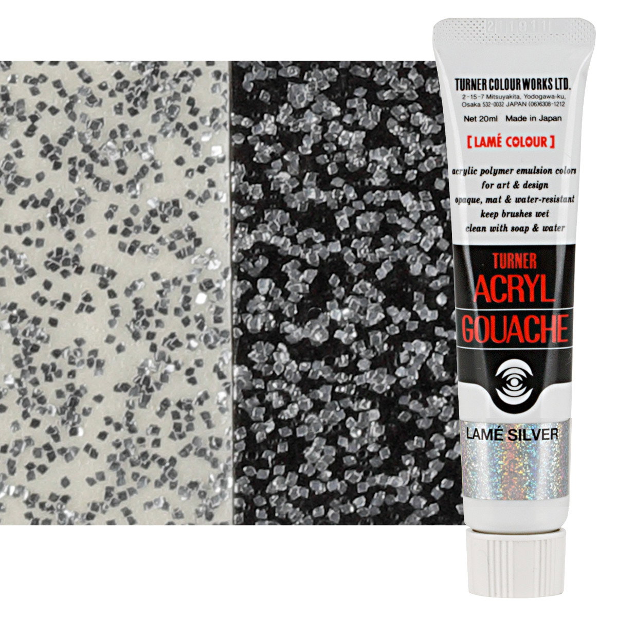 Turner Acryl Gouache Lame Silver 20ml Tube - (73575)