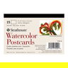 Strathmore 140lb. Cold Pressed 15-Sheet Watercolor Postcard Pad - 4" x 6" Strathmore 140lb. Cold Pressed 15-Sheet Watercolor Postcard Pad - 4" x 6"