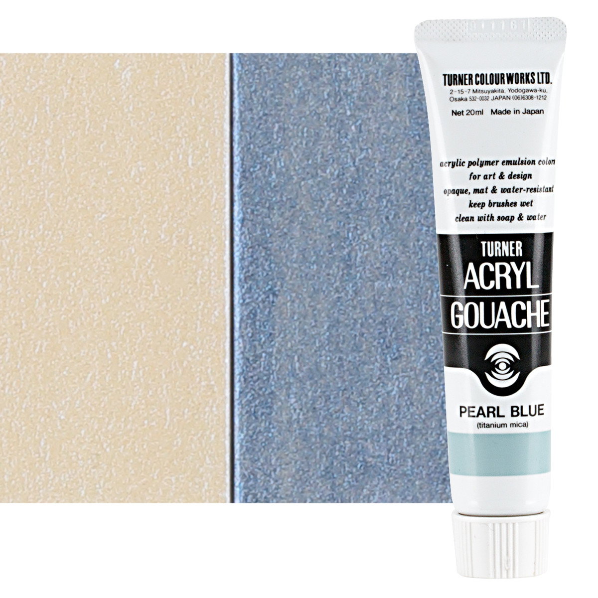Turner Acryl Gouache Pearl Interference Blue 20ml Tube - (73616)