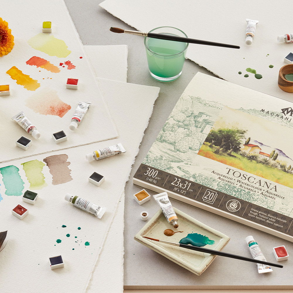 Magnani Toscana Watercolor Blocks