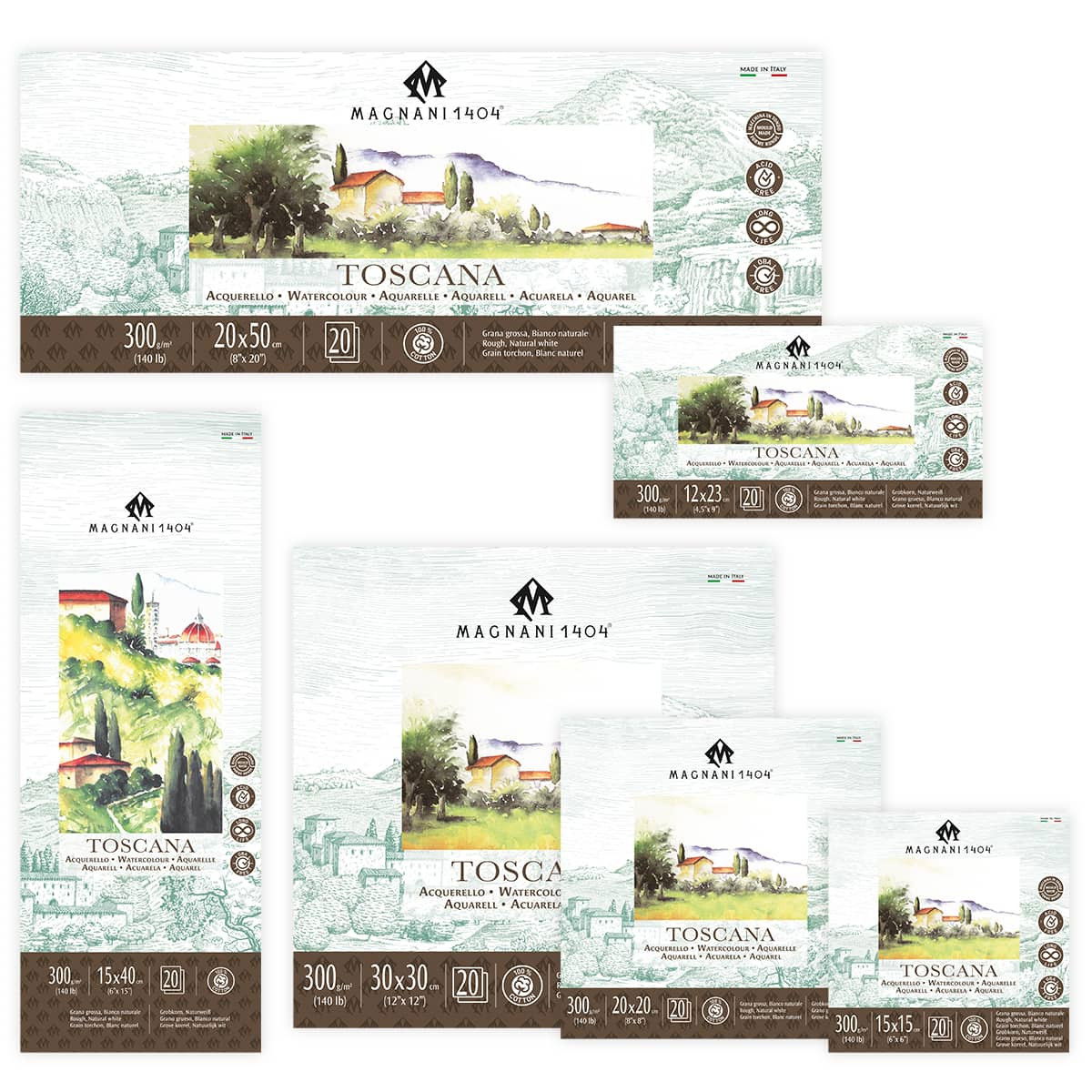 Magnani Toscana Watercolor Pads