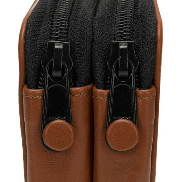 Creative Mark Cognac Leather Pencil Case Holds 48 Creative Mark Cognac Leather Pencil Case Holds 48