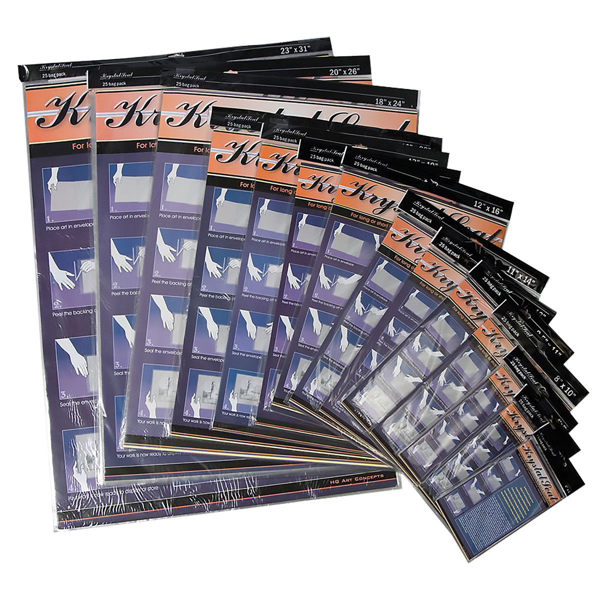 Creative Mark Krystal Seal Archival Bags