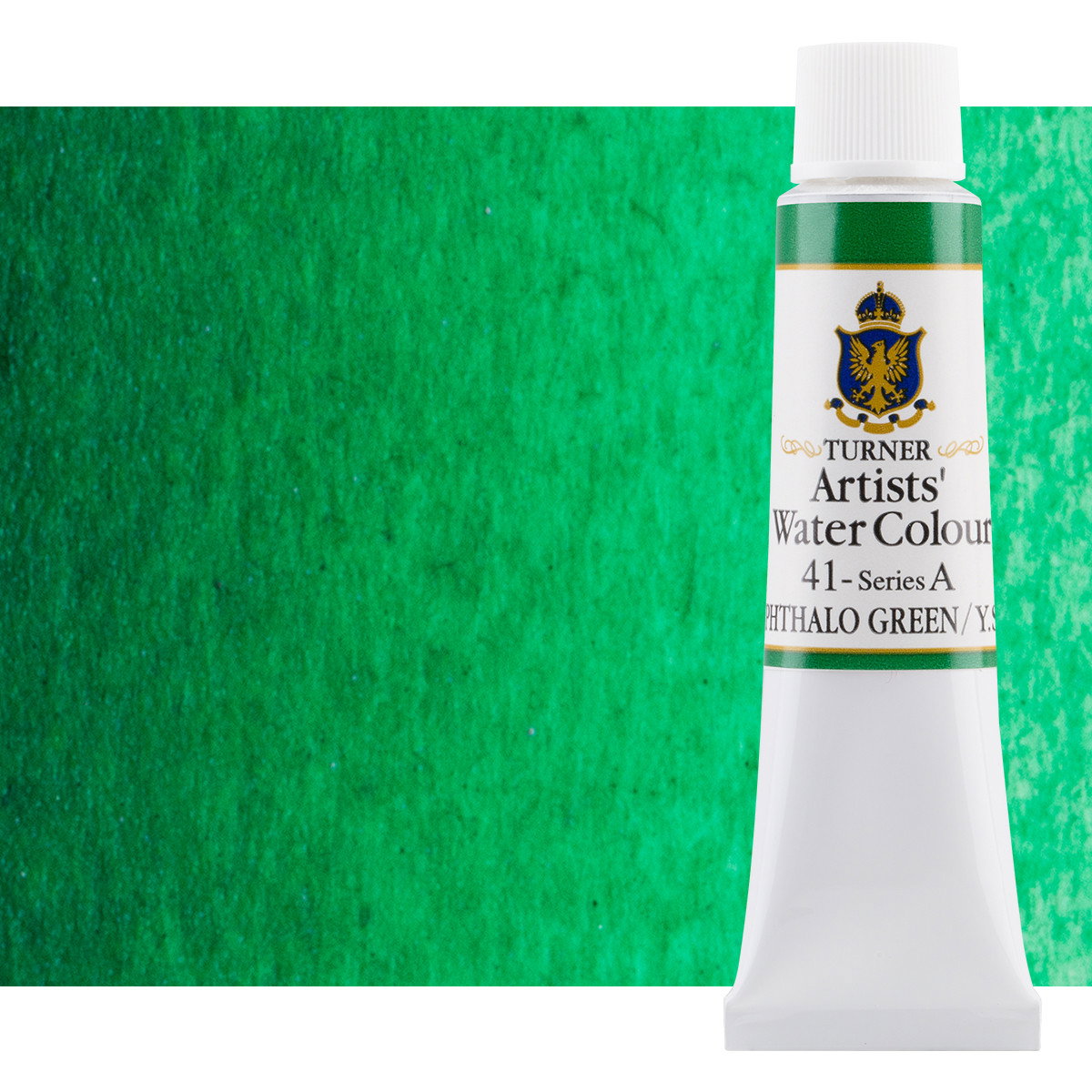 Turner Artists Watercolor Phthalo Green (Yellow Shade) 15ml Tube - (200006654)