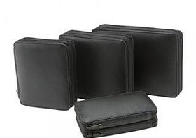 Creative Mark Black Leather Pencil Case