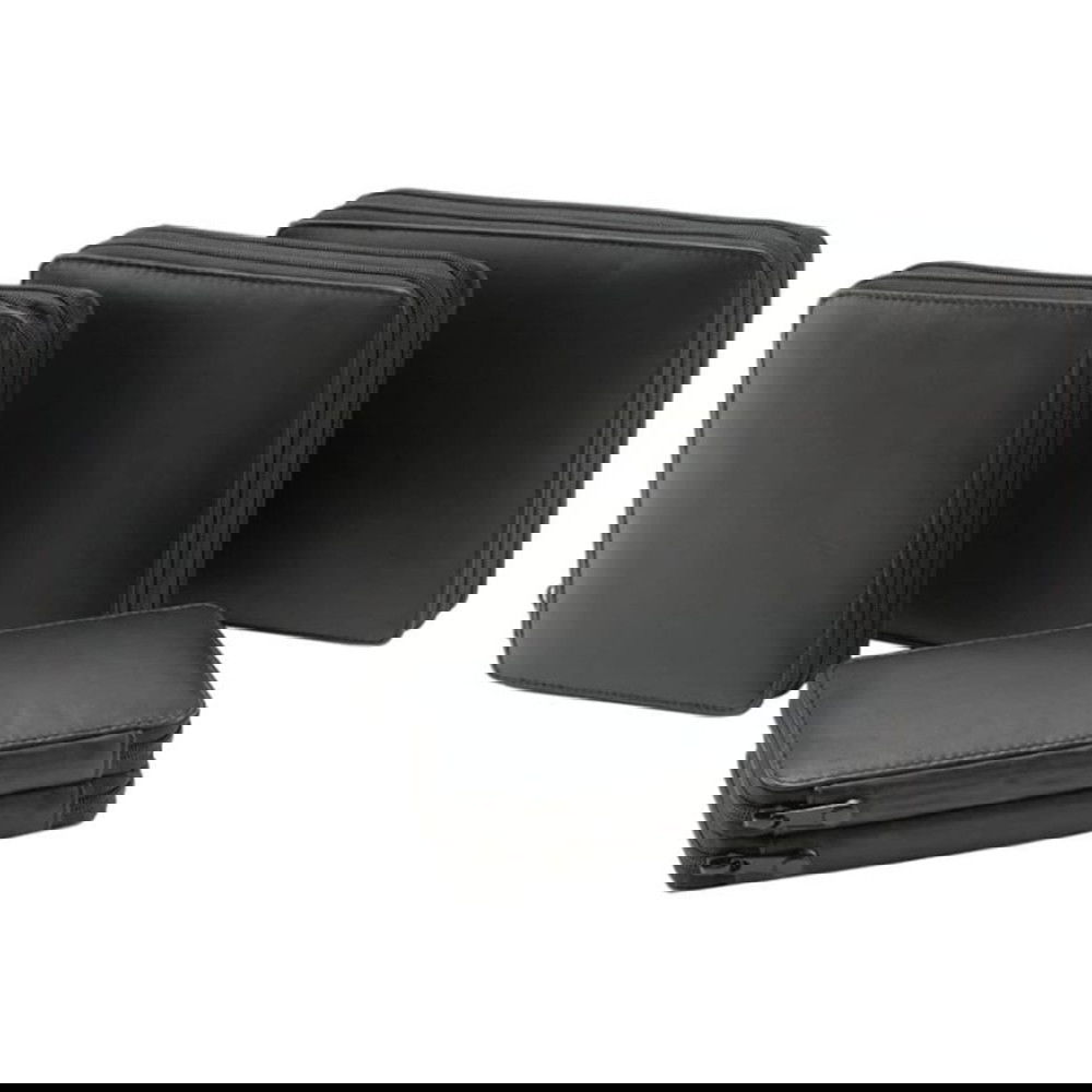 Creative Mark Black Leather Pencil Case