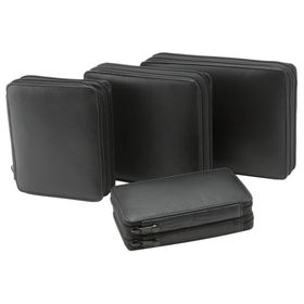 Creative Mark Black Leather Pencil Case