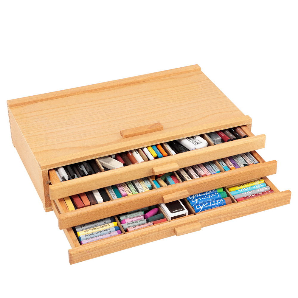 Creative Mark Stackable Wood Art Storage Box
