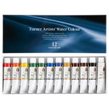 Turner Artist's Watercolor Set of (12) 15mL Tubes