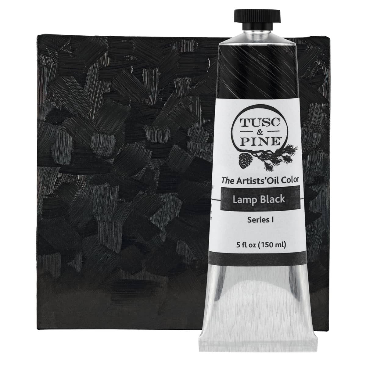Tusc & Pine Oil Color 150ml Lamp Black - (200043052)