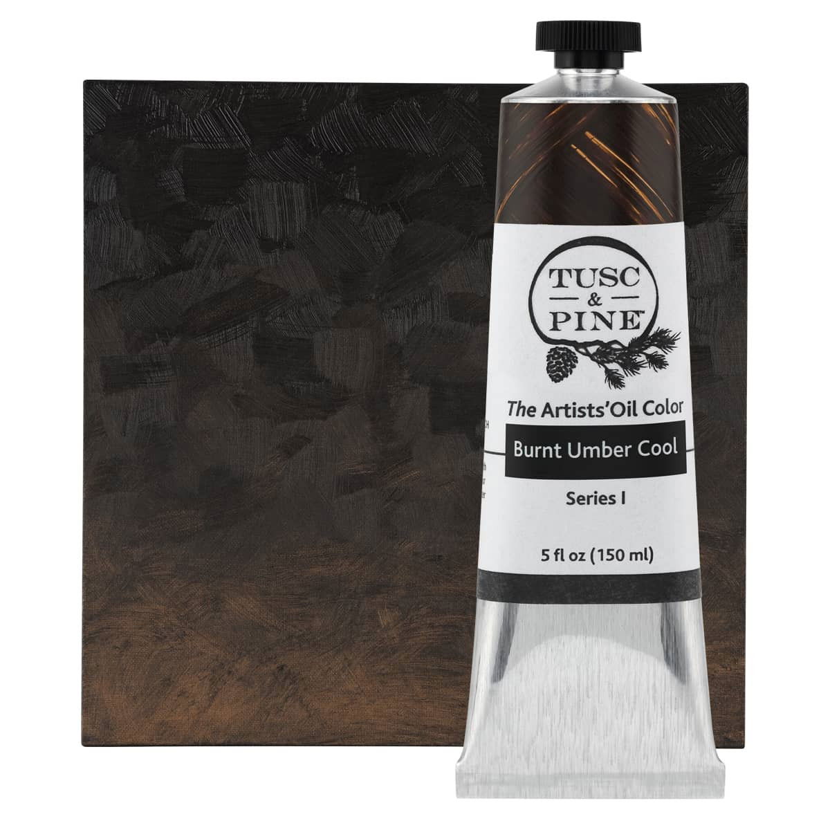 Tusc & Pine Oil Color 150ml Burnt Umber Cool - (200043019)