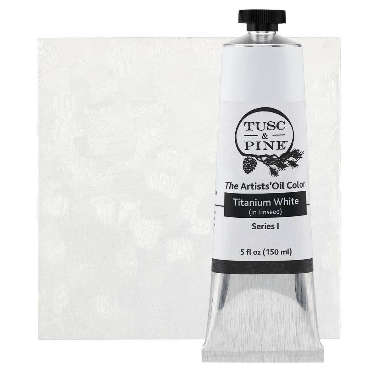 Tusc & Pine Oil Color 150ml Titanium White (In Linseed) - (200043087)