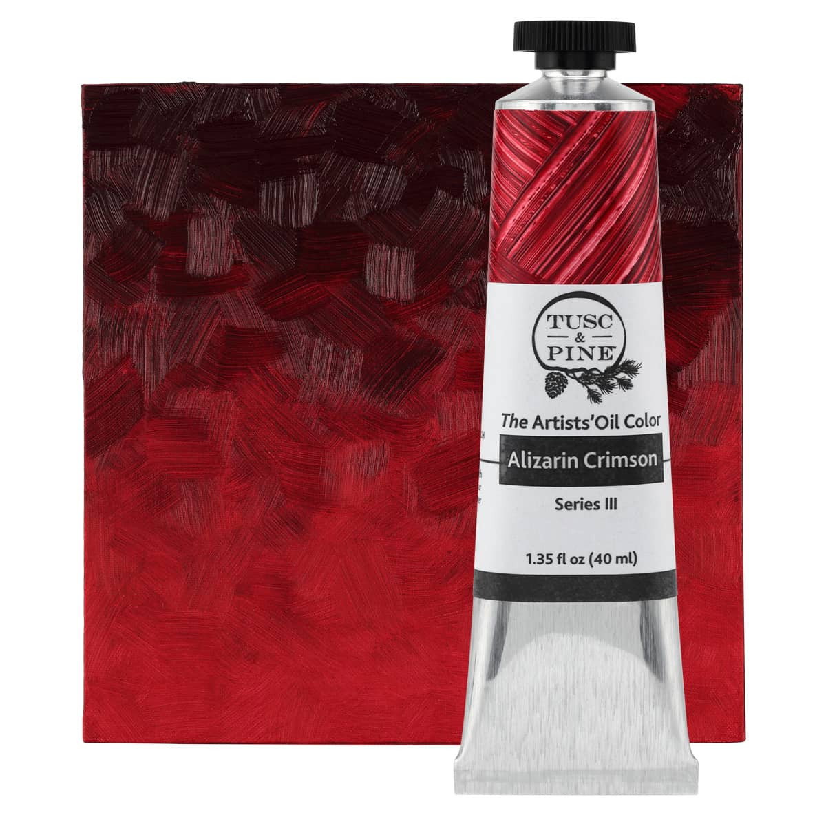Tusc & Pine Oil Color 40ml Alizarin Crimson - (200041905)