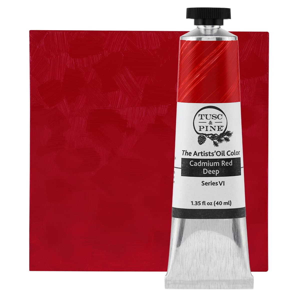 Tusc & Pine Oil Color 40ml Cadmium Red Deep - (200041918)