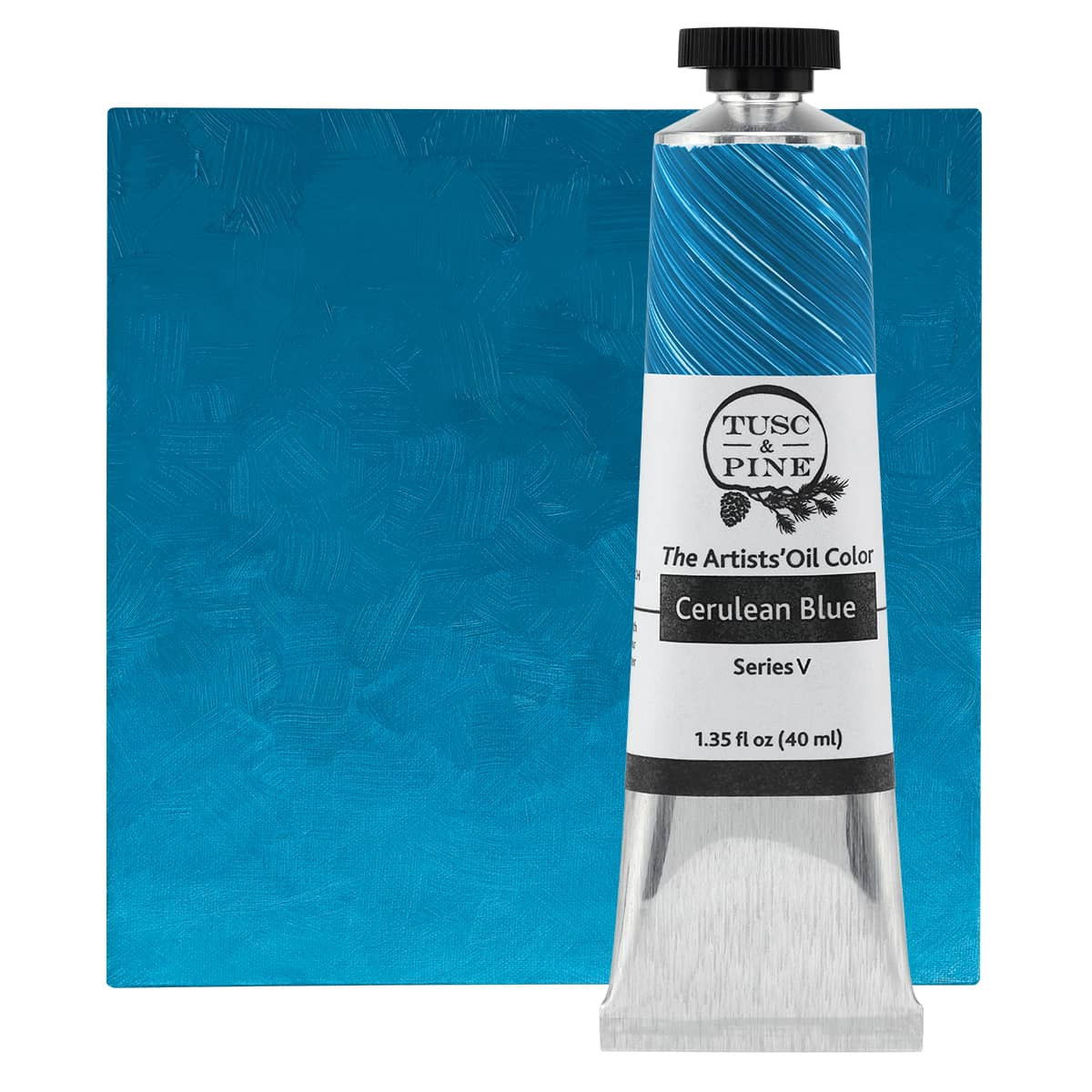 Tusc & Pine Oil Color 40ml Cerulean Blue - (200041925)