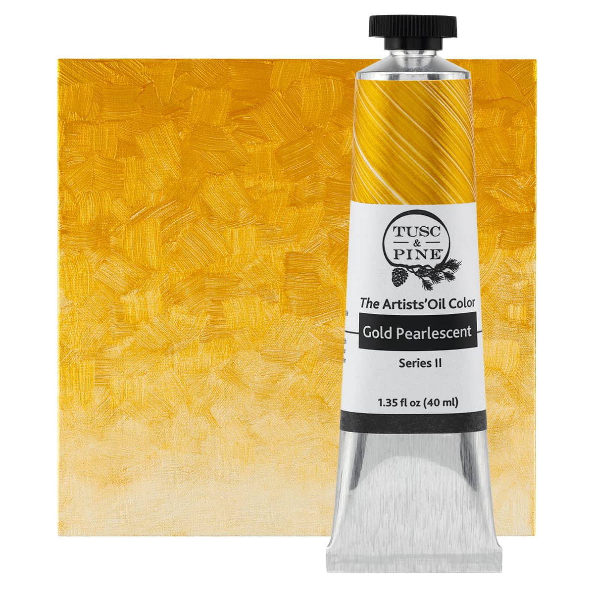 Tusc & Pine Oil Color 40ml Gold Pearlescent - (200041962)