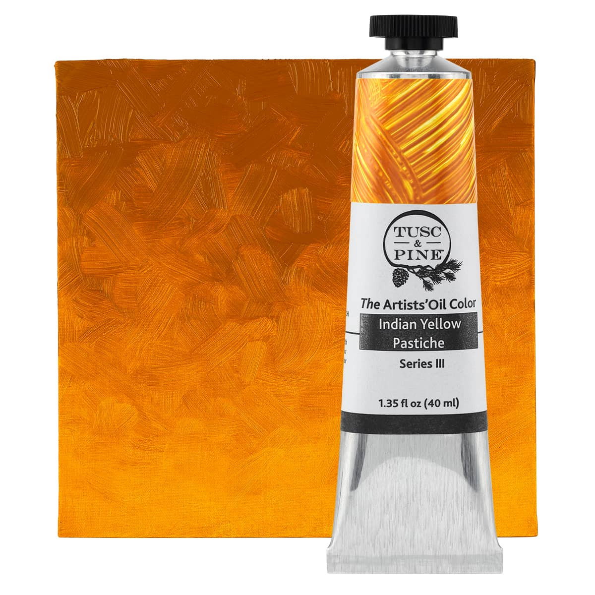 Tusc & Pine Oil Color 40ml Indian Yellow Pastiche - (200041940)