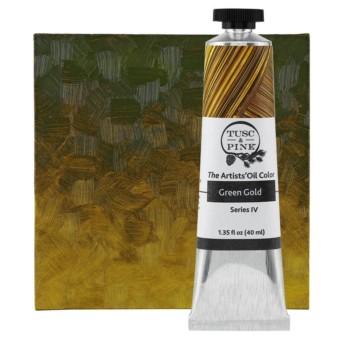 Tusc & Pine Oil Color 40ml Green Gold - (200041938)