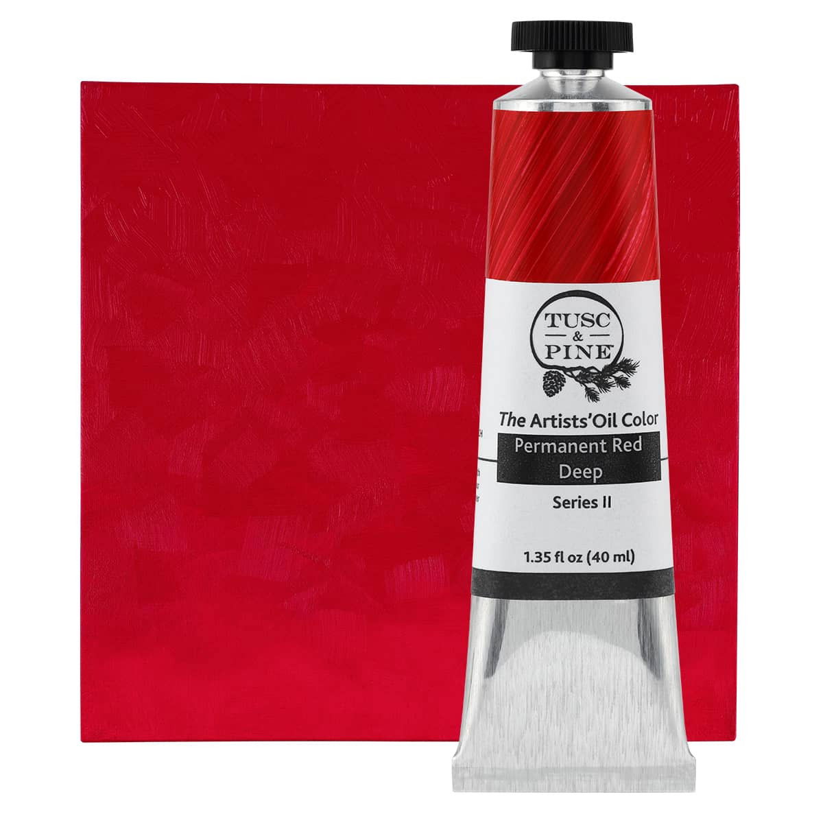 Tusc & Pine Oil Color 40ml Permanent Red Deep - (200041967)