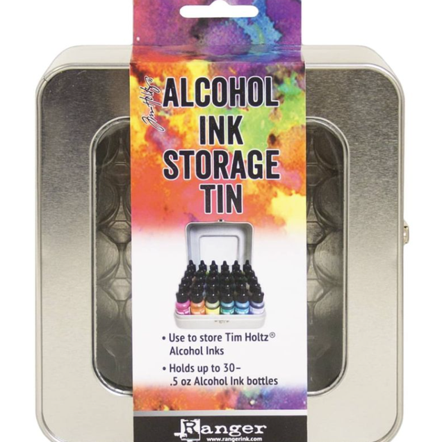 Ranger Tim Holtz Alcohol inch Empty Storage Tin Ranger Tim Holtz Alcohol inch Empty Storage Tin