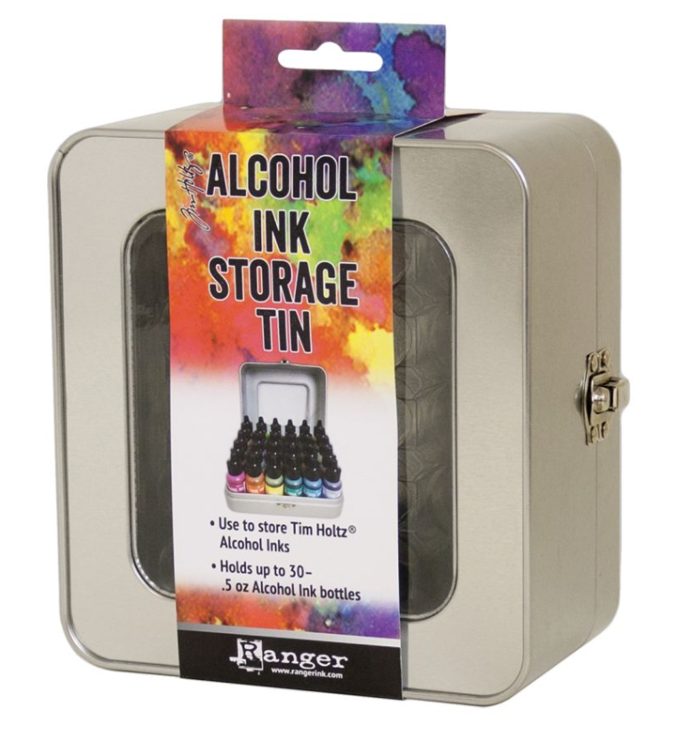 Ranger Tim Holtz Alcohol inch Empty Storage Tin