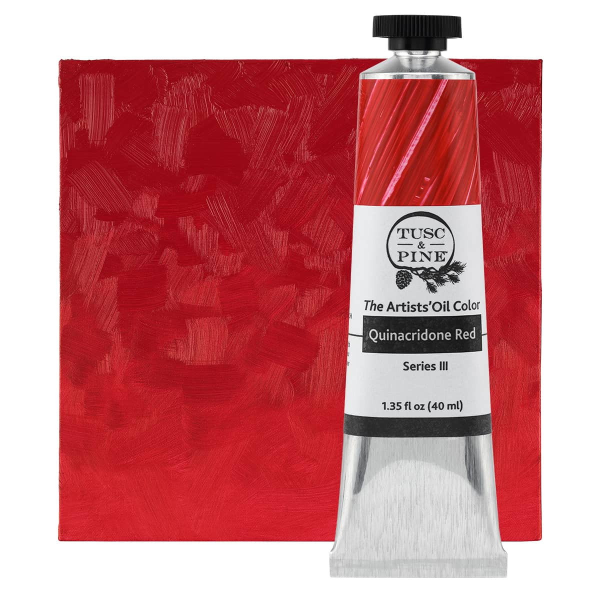 Tusc & Pine Oil Color 40ml Quinacridone Red - (200041977)