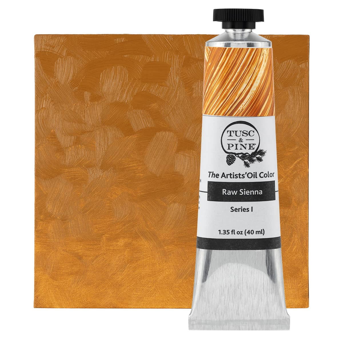 Tusc & Pine Oil Color 40ml Raw Sienna - (200041979)