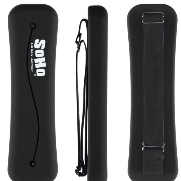 SoHo Silicone Pencil Case with Book Strap SoHo Silicone Pencil Case with Book Strap