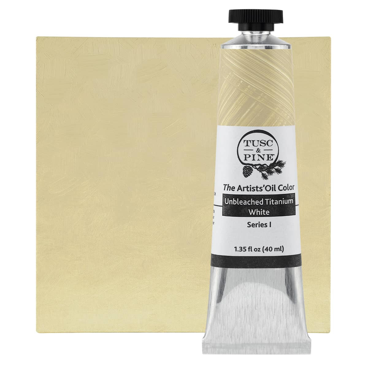 Tusc & Pine Oil Color 40ml Unbleached Titanium White - (200041990)