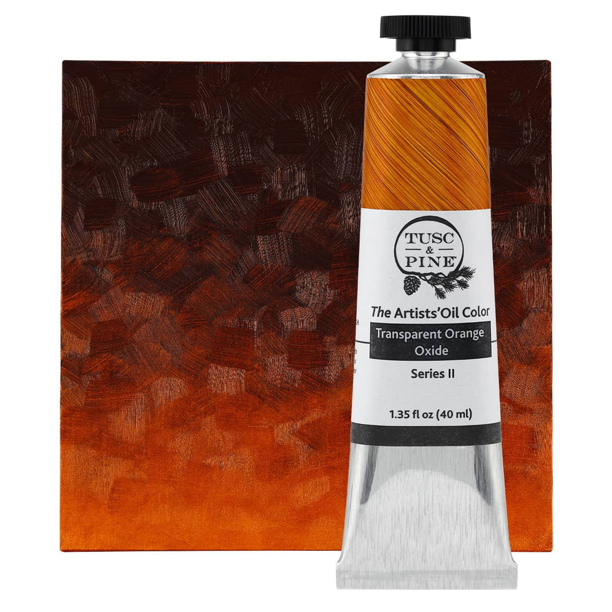 Tusc & Pine Oil Color 40ml Transparent Orange Oxide - (200041985)