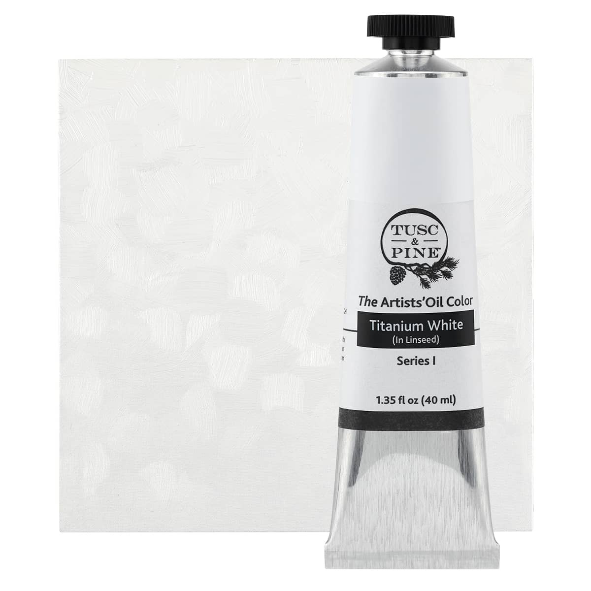 Tusc & Pine Oil Color 40ml Titanium White (In Linseed) - (200041983)