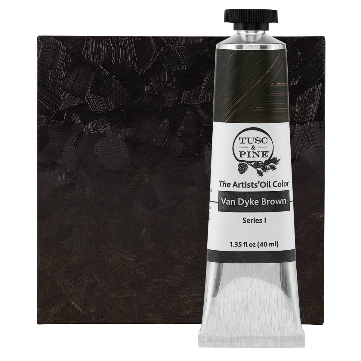 Tusc & Pine Oil Color 40ml Van Dyke Brown - (200041991)