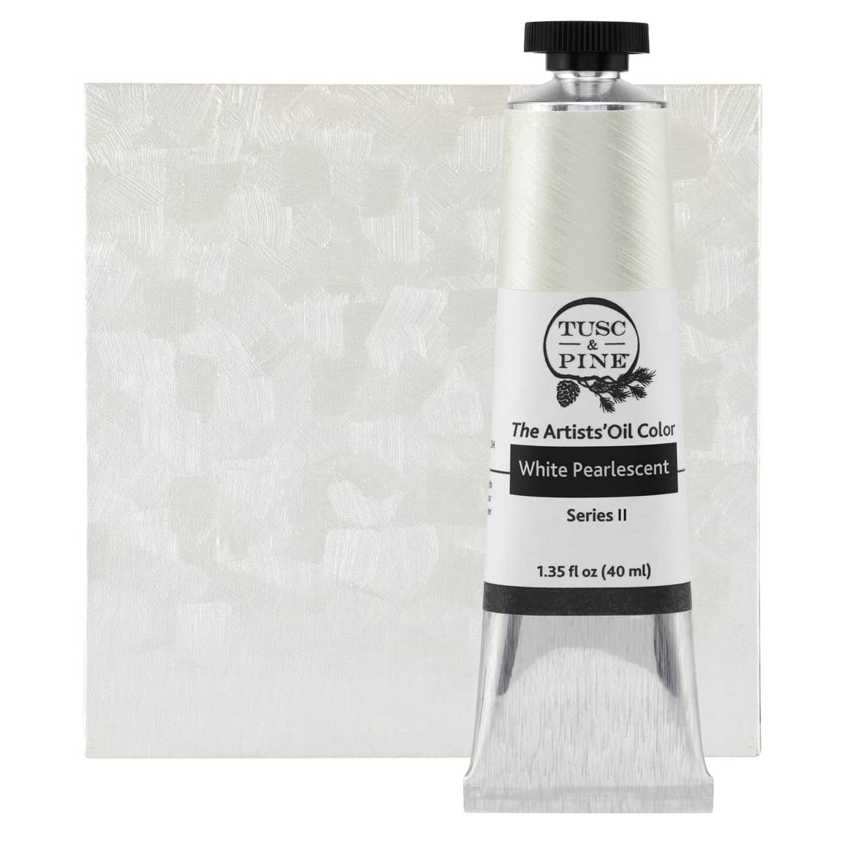 Tusc & Pine Oil Color 40ml White Pearlescent - (200041965)