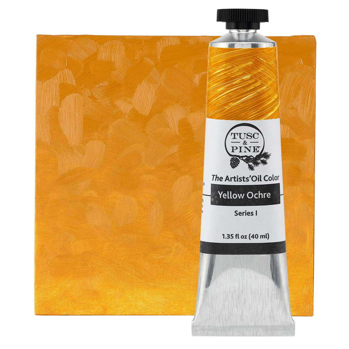 Tusc & Pine Oil Color 40ml Yellow Ochre - (200041998)
