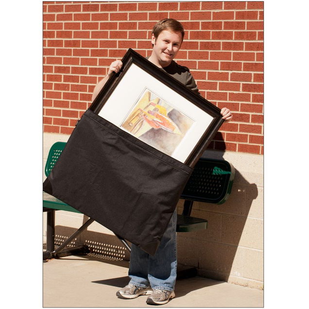 SoHo Black 23" x 31" 2-Pocket Soft Portfolio - (87100) SoHo Black 23" x 31" 2-Pocket Soft Portfolio - (87100)