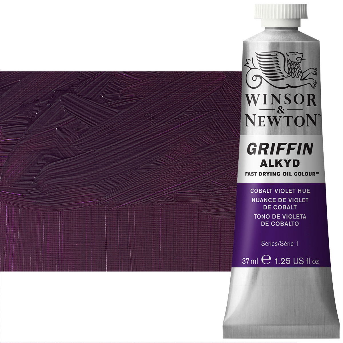 Winsor & Newton Griffin Alkyd Oil Color 37mL Tube Cobalt Violet Hue - (200014426)