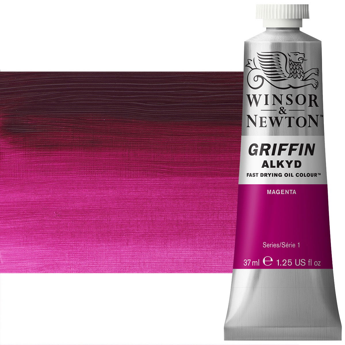 Winsor & Newton Griffin Alkyd Oil Color 37mL Tube Magenta - (56842)