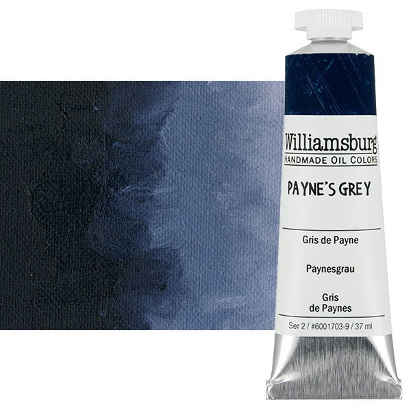 Williamsburg Handmade Oil Color 37ml Payne's Grey - (200010723)