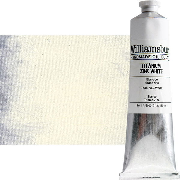 Williamsburg Oil Color 150ml Titanium - Zinc White - (60389)