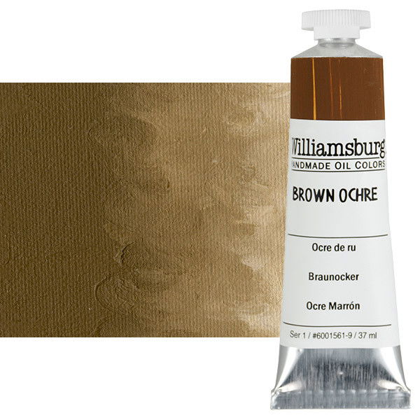 Williamsburg Oil Color 37ml Brown Ochre - (60137)