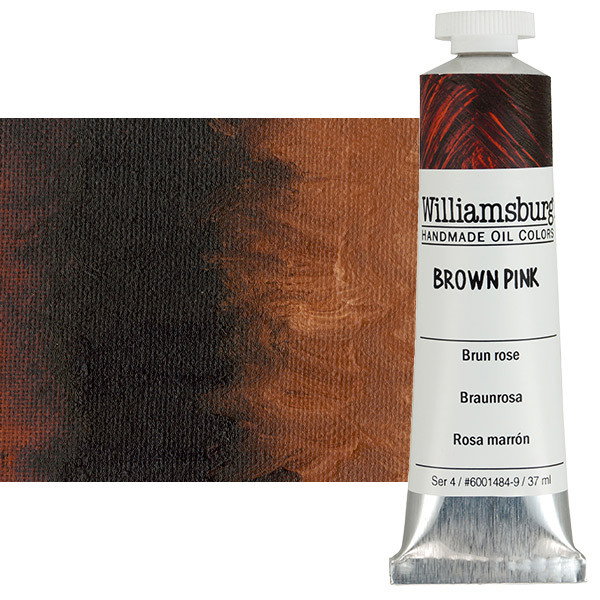 Williamsburg Oil Color 37ml Brown Pink - (60138)